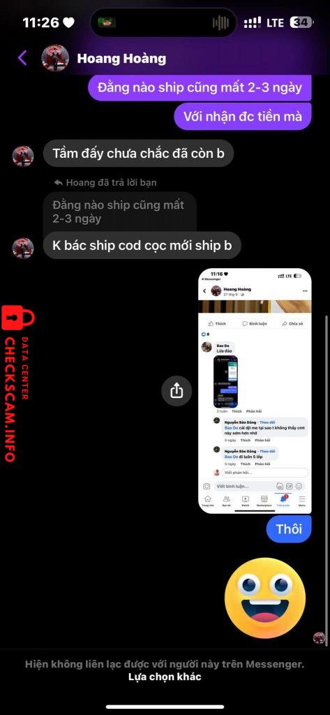対する証拠 Mạc Văn Hoàng