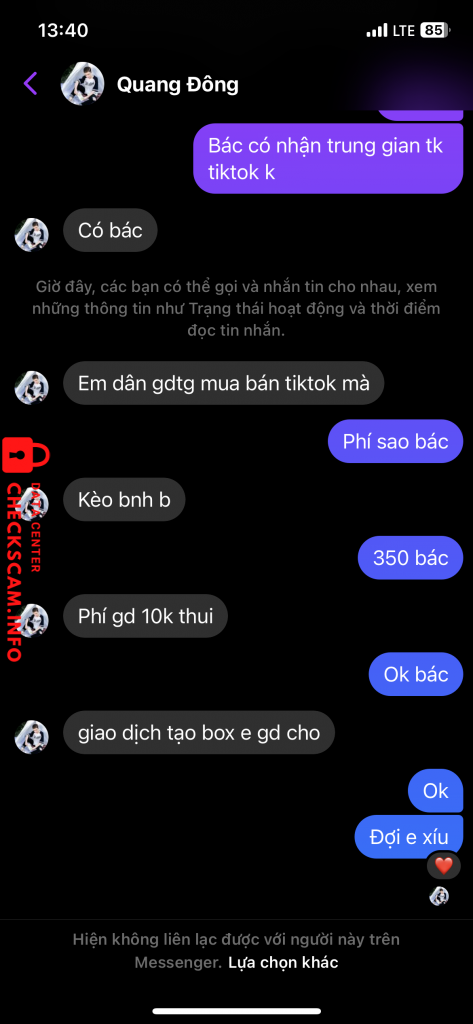 対する証拠 Quang Đông