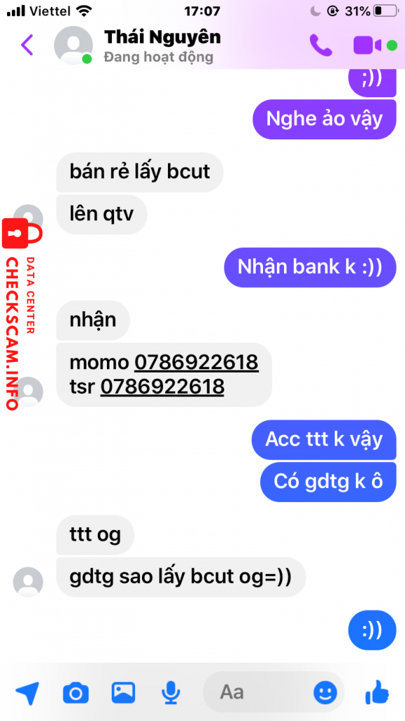 対する証拠 VUONG NGOC HANH