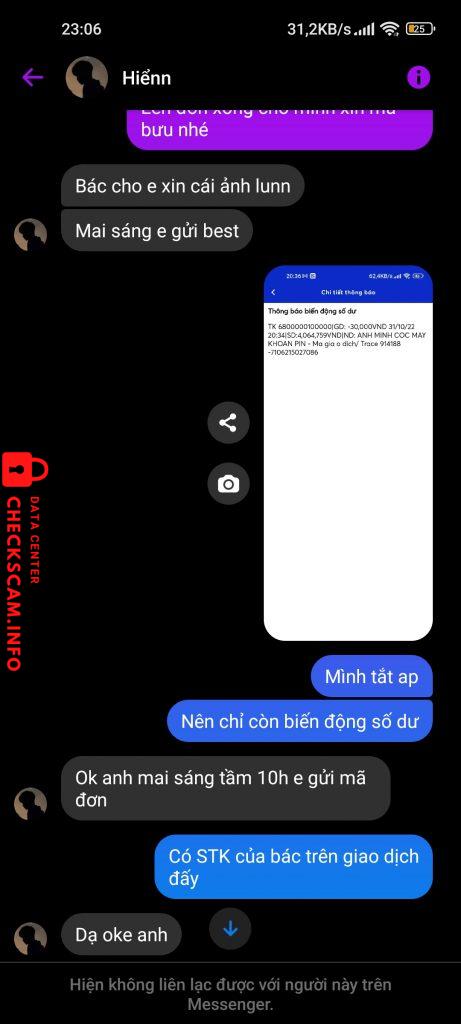 対する証拠 Đoàn thị Hoa