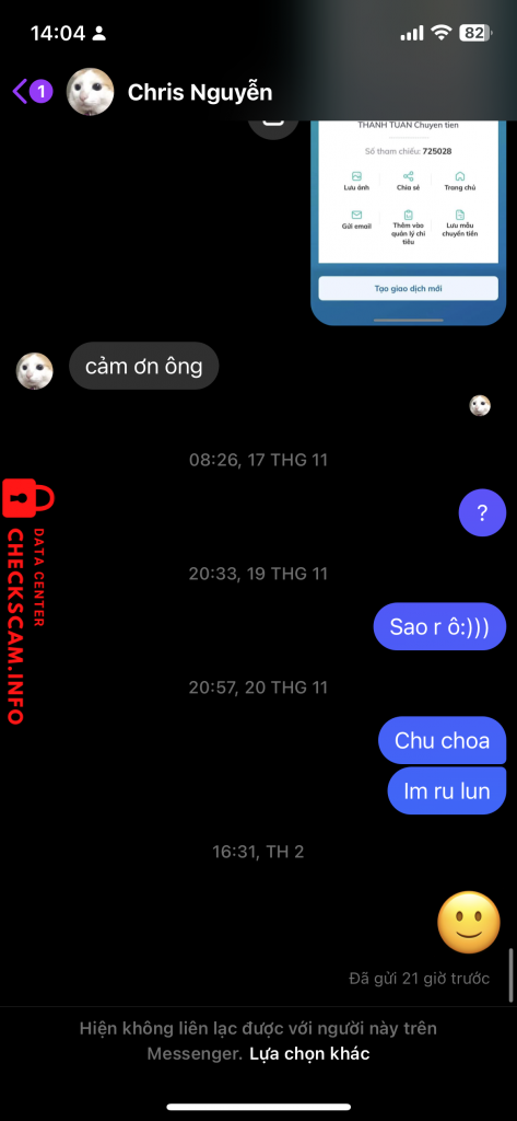 対する証拠 Nguyen tien thang