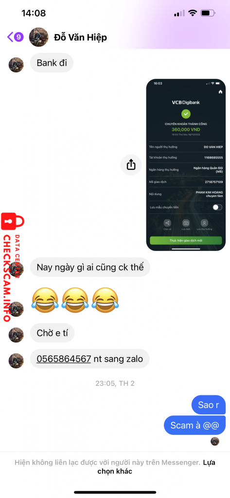 対する証拠 Do Van Hiep