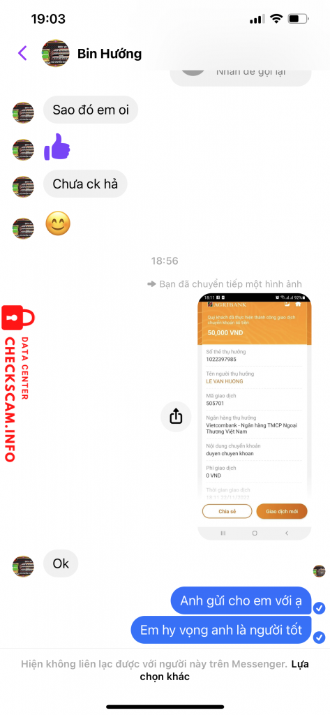 対する証拠 Lê văn hướng