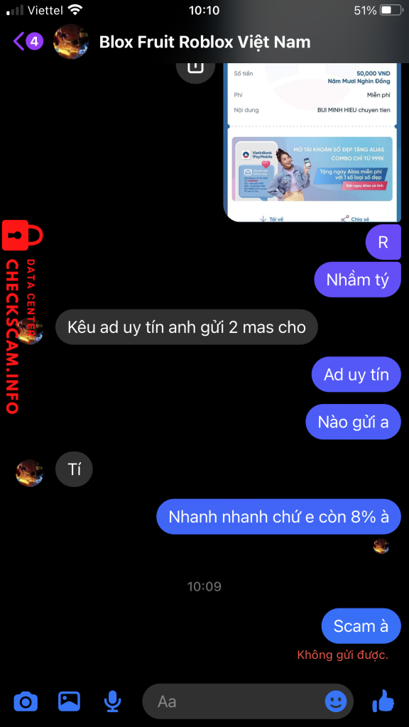 対する証拠 VO THANH TUAN