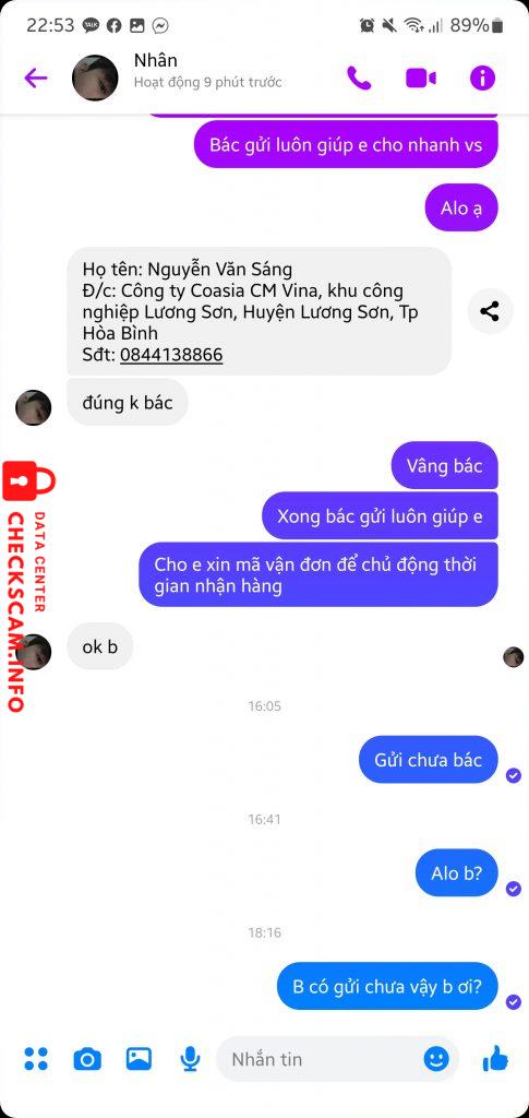 対する証拠 CHAU QUOC NHAN