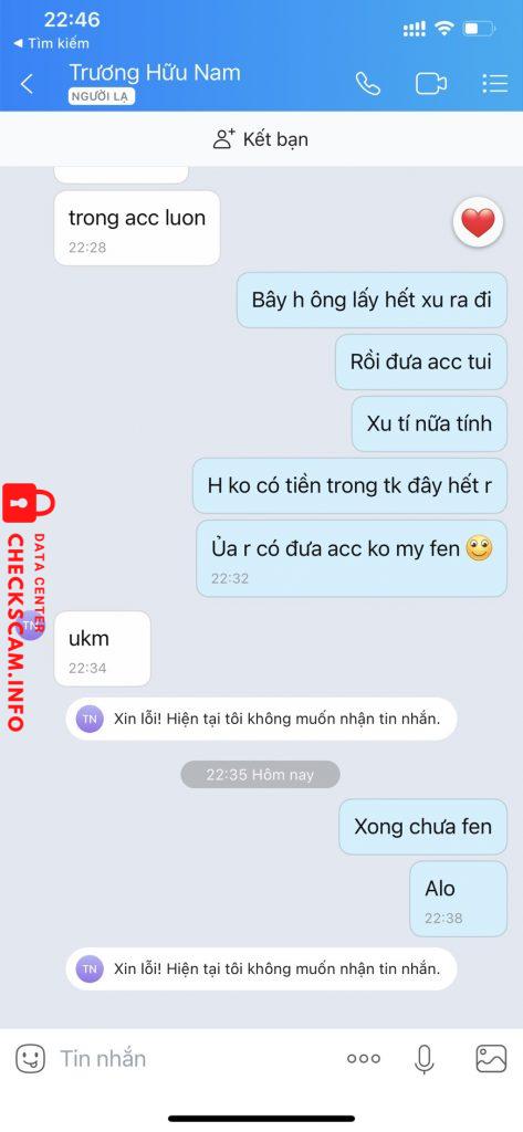 対する証拠 Truong Quoc Hong Quan
