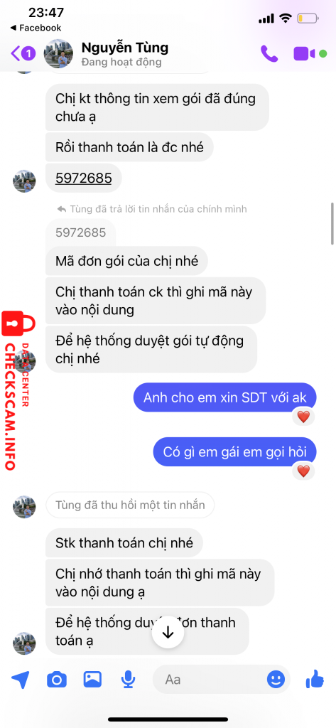 対する証拠 Duong Bao Duy