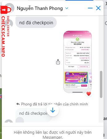 対する証拠 NGUYEN THANH PHONG