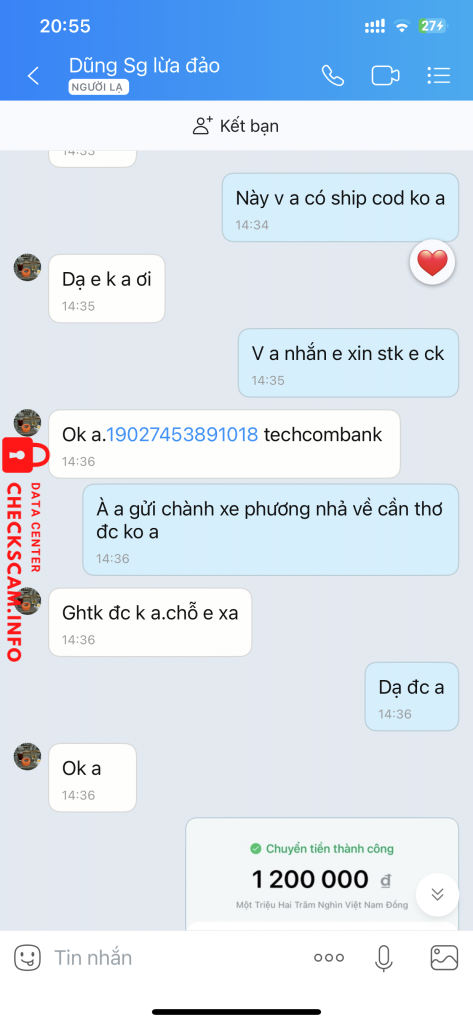対する証拠 Ngô Đức Dũng