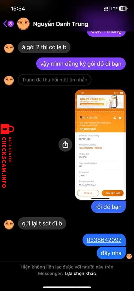 対する証拠 Nguyen Danh Trung