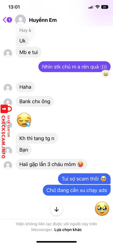 หลักฐานที่เป็นโทษต่อ Phạm Tiến Huy