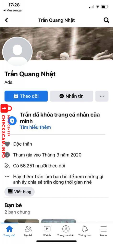 หลักฐานที่เป็นโทษต่อ Trần Quang Nhật
