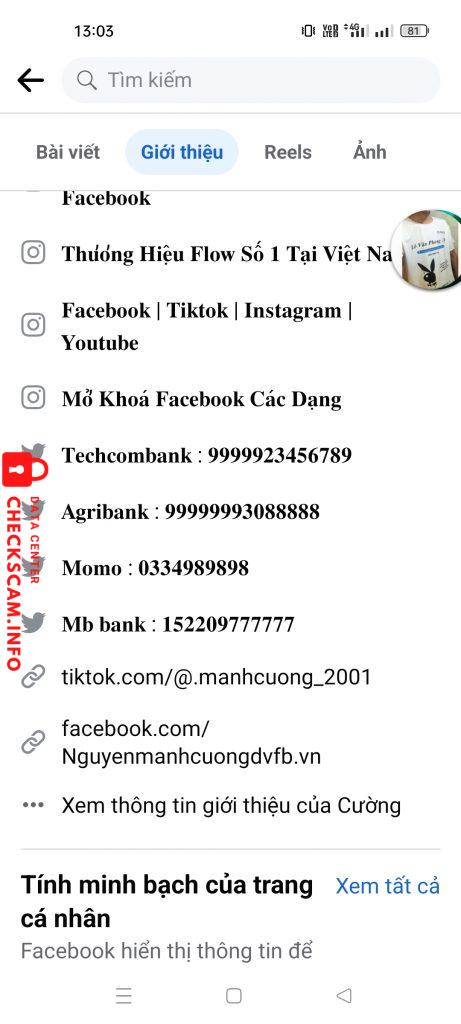 対する証拠 Nguyen Manh Cuong
