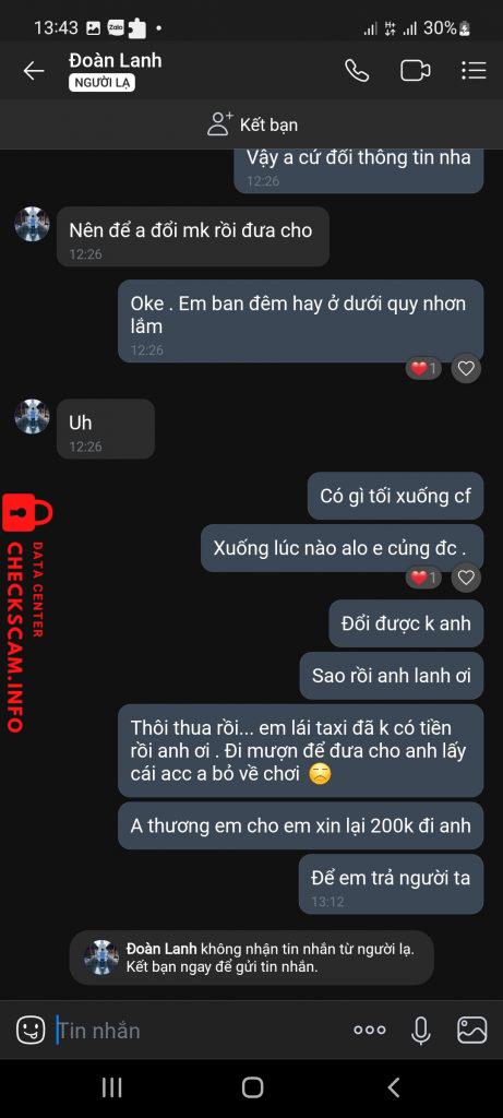 対する証拠 Đoàn Văn Lanh