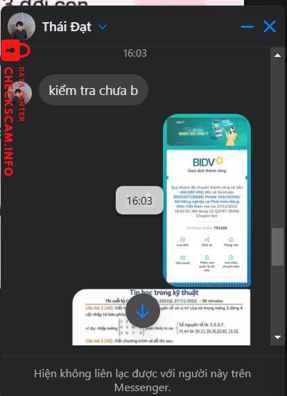 対する証拠 Phạm Văn Nghĩa