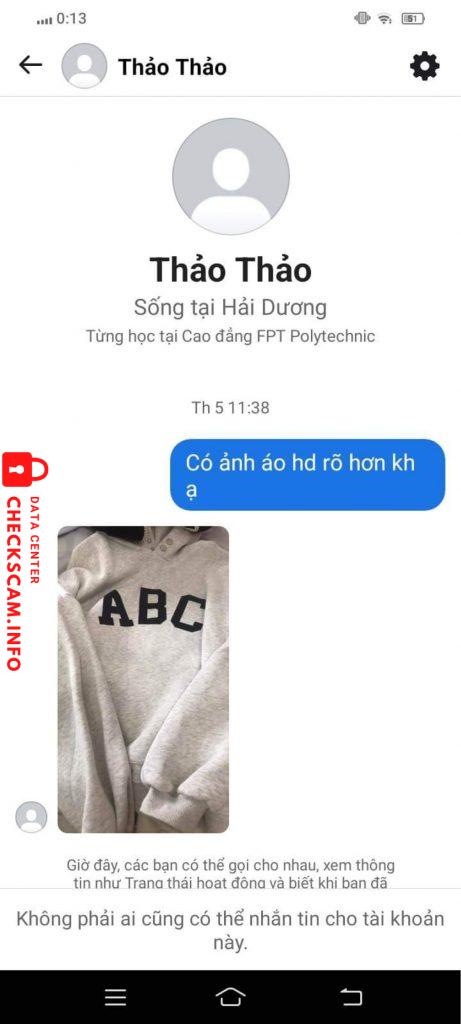 対する証拠 Ha Thi Thao