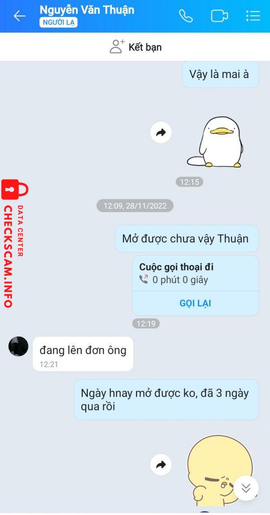 対する証拠 Nguyễn Văn Thuận