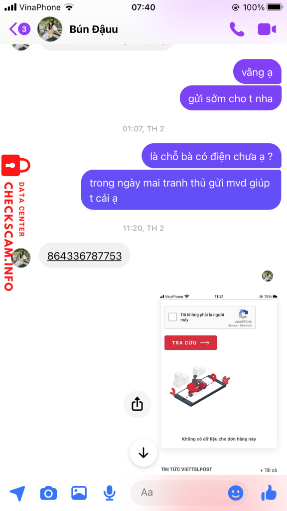 対する証拠 VO THI MY HUYEN