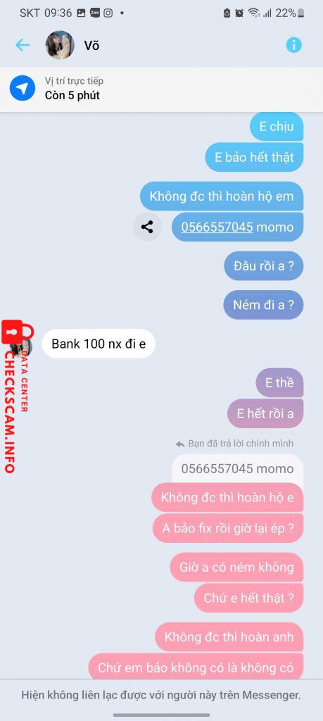 Αποδεικτικά στοιχεία κατά VÕ THÀNH NGHĨA