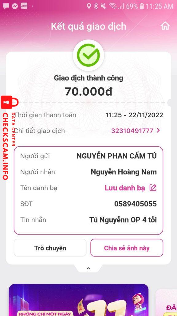 Bewijs tegen Nguyễn Hoàng Nam