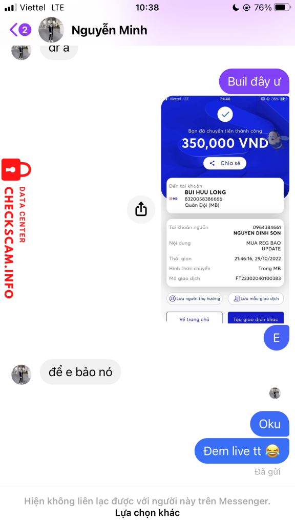Bewijs tegen Nguyễn Đức Minh