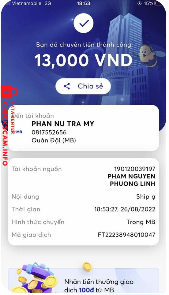 Αποδεικτικά στοιχεία κατά Phan Nu Tra My