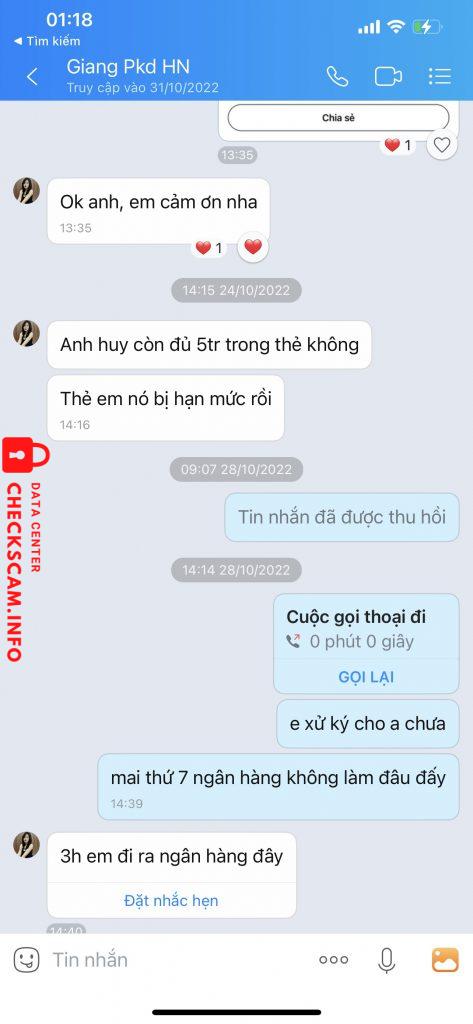 Αποδεικτικά στοιχεία κατά Vu Nguyen Kieu Giang