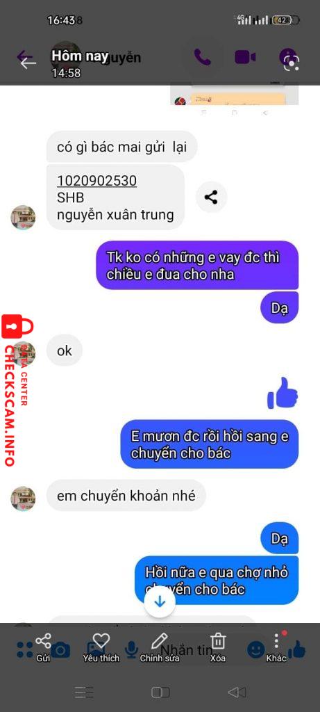 Αποδεικτικά στοιχεία κατά Nguyễn Xuân Trung