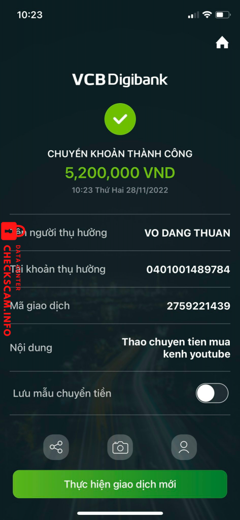 Αποδεικτικά στοιχεία κατά võ đăng thuận