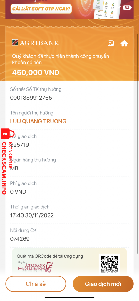 Αποδεικτικά στοιχεία κατά LUU QUANG TRUONG