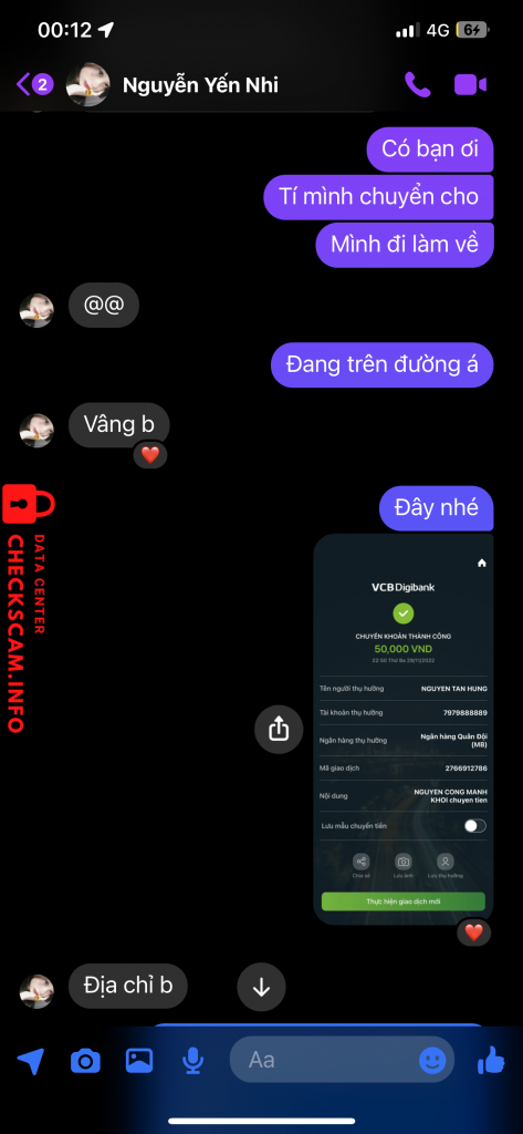 Bewijs tegen NGUYỄN TAN HUNG