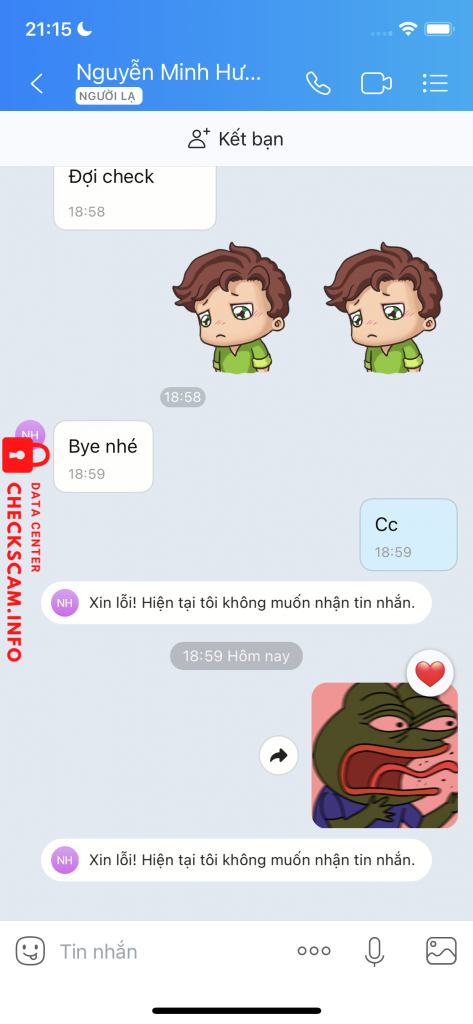 Bewijs tegen Nguyễn Minh Hưởng