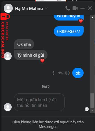 Αποδεικτικά στοιχεία κατά Nguyễn Thị Trà My