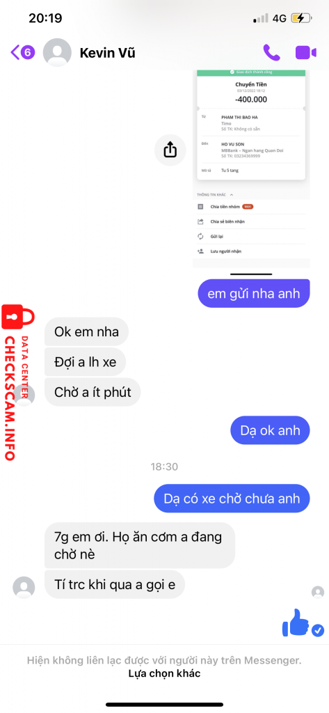 Αποδεικτικά στοιχεία κατά HO VU SON