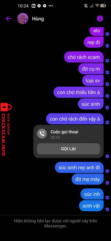 Αποδεικτικά στοιχεία κατά Cam viet hung