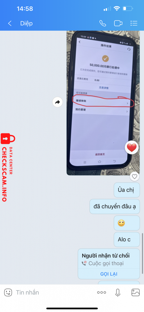 Αποδεικτικά στοιχεία κατά Lương Thị Hoan 