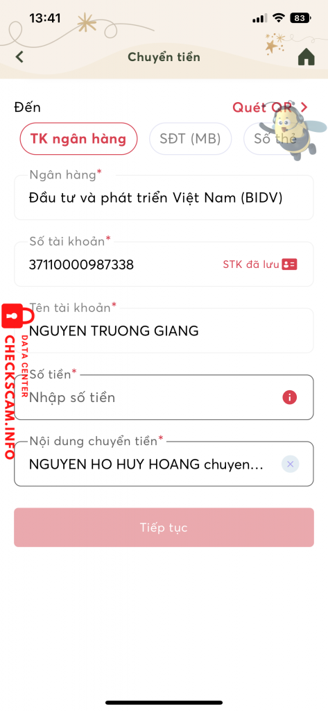 Bằng chứng chống lại Nguyen truong giang
