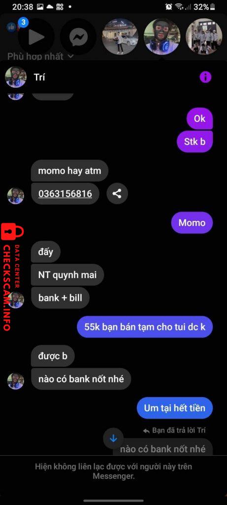 Bằng chứng chống lại NGUYỄN THỊ QUỲNH MAI