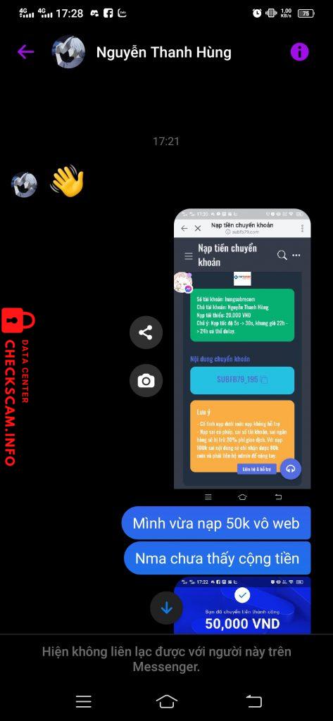 Bằng chứng chống lại NGUYEN THI HUYEN