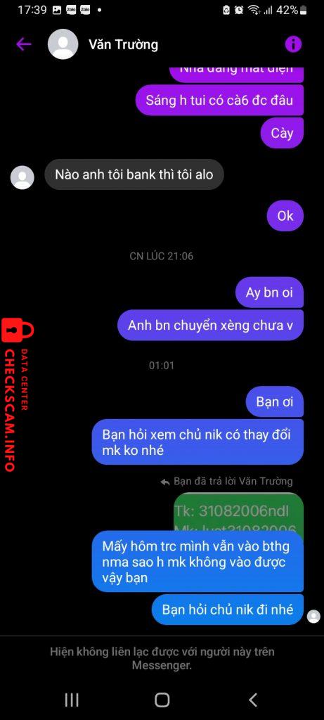 Bằng chứng chống lại Dang Van Truong