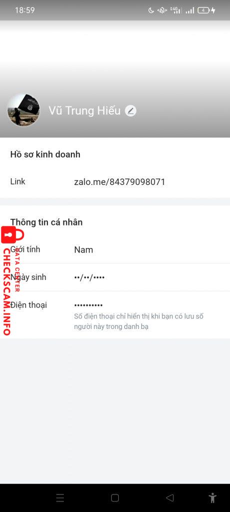 Evidence against VŨ TRUNG HIẾU 