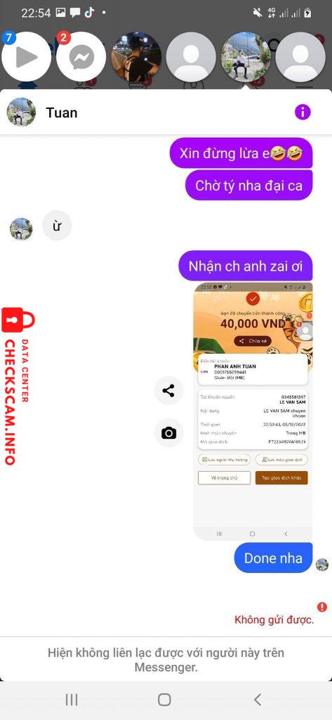 Evidence against Phan Anh Tuấn