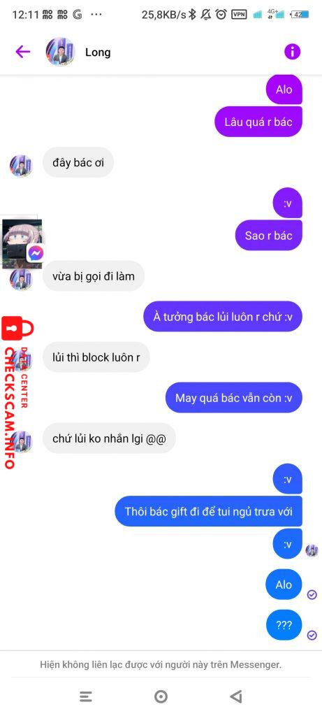 Evidence against VU HOANG LONG