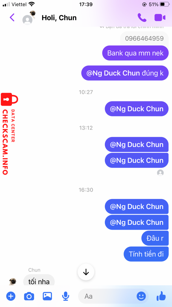 Αποδεικτικά στοιχεία κατά Nguyễn Đức Chung 