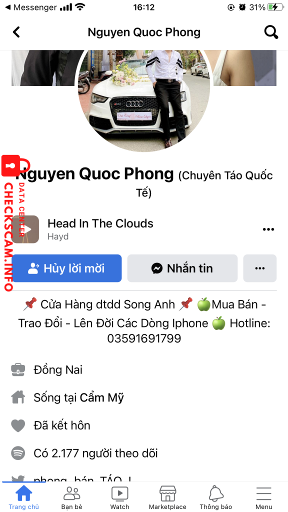 Αποδεικτικά στοιχεία κατά Nguyen Quoc Phong