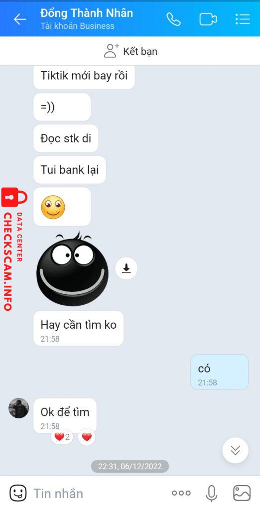 Αποδεικτικά στοιχεία κατά Dong Thanh Nhan 