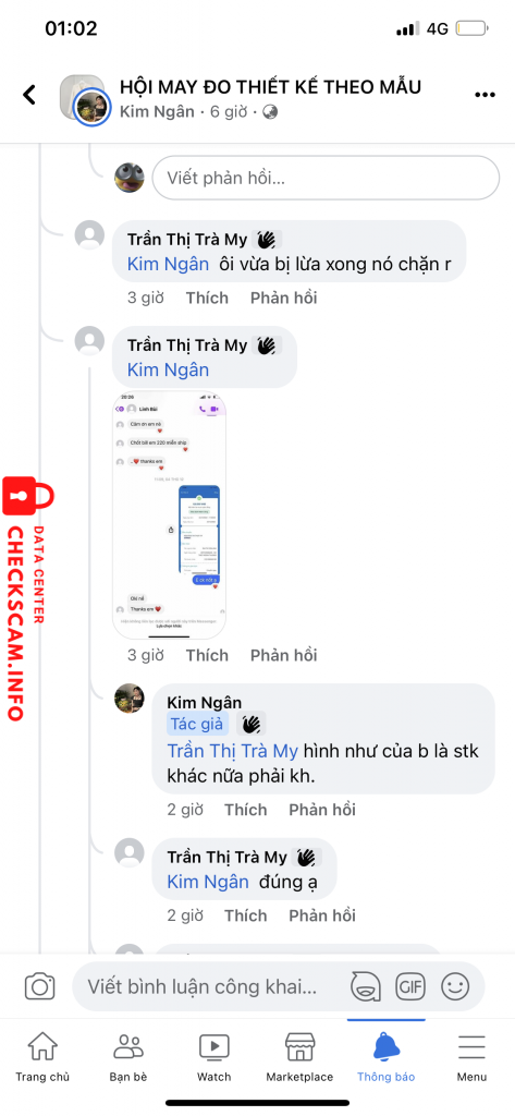 Αποδεικτικά στοιχεία κατά Bùi Thị Yến Linh