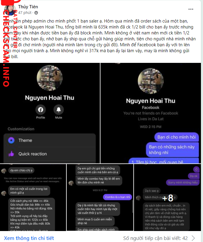 Evidence against TRAN THANH AN