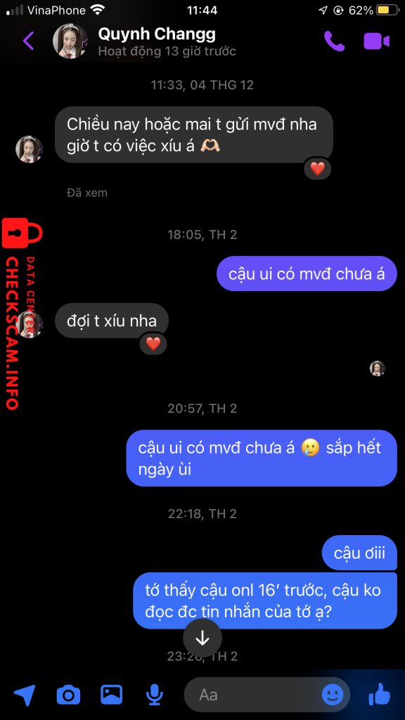 Evidence against Nguyễn Thị Mai Thư
