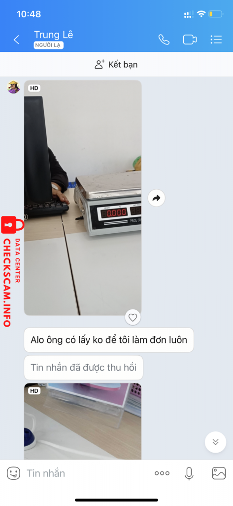 Bewijs tegen LE BA TRUNG